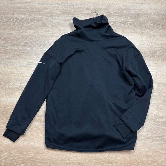 Nike Turtleneck Sweater Women’s M Color Black - Picture 1 of 6
